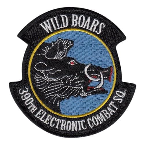 390 ECS NAS Whidbey Island U.S. Navy Custom Patches