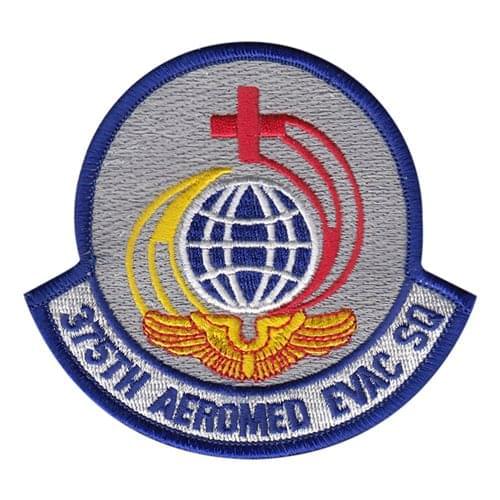 375 AES Scott AFB U.S. Air Force Custom Patches