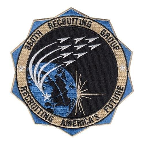 360 RCG Lackland AFB U.S. Air Force Custom Patches