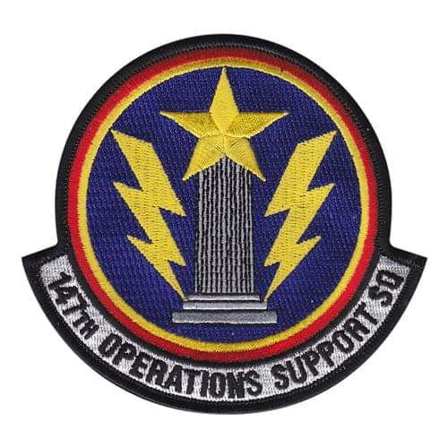 147 OSS ANG Texas Air National Guard U.S. Air Force Custom Patches