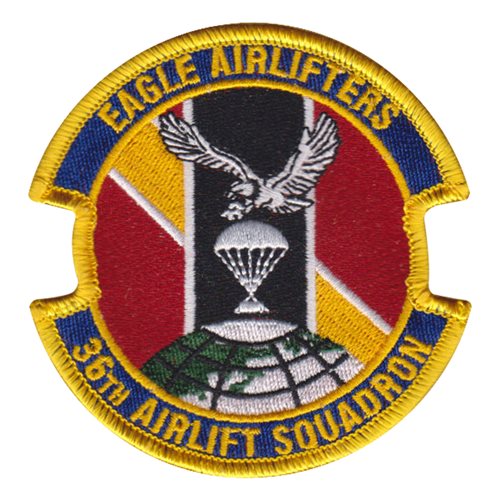 36 AS Yokota AB U.S. Air Force Custom Patches