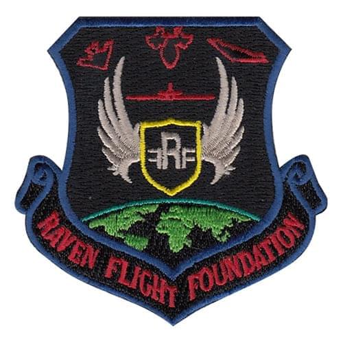 Raven Flight Foundation Command Corporate Custom Patches