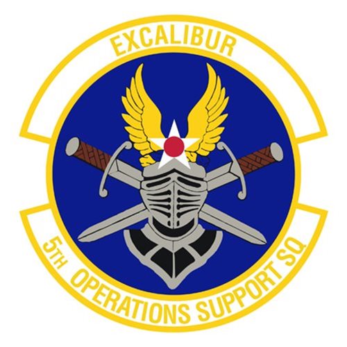 5 OSS Minot AFB, ND U.S. Air Force Custom Patches