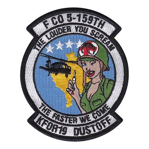 F CO 5-159 Patch 5-159 AVN U.S. Army Custom Patches