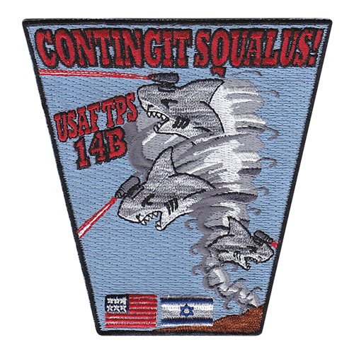 TPS Class 14B USAF Test Pilot School Classes Edwards AFB, CA U.S. Air Force Custom Patches