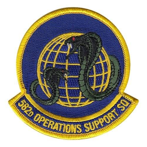 582 OSS F.E. Warren AFB, WY U.S. Air Force Custom Patches