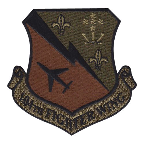 104 FW ANG Massachusetts Air National Guard U.S. Air Force Custom Patches