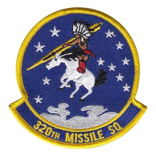 320 MS F.E. Warren AFB, WY U.S. Air Force Custom Patches