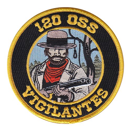 120 OSS ANG Montana Air National Guard U.S. Air Force Custom Patches