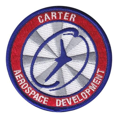 Carter Aerospace Development Civilian Custom Patches