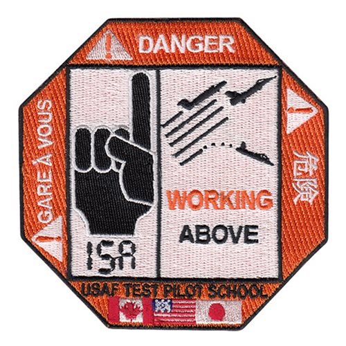 TPS Class 15A USAF Test Pilot School Classes Edwards AFB, CA U.S. Air Force Custom Patches