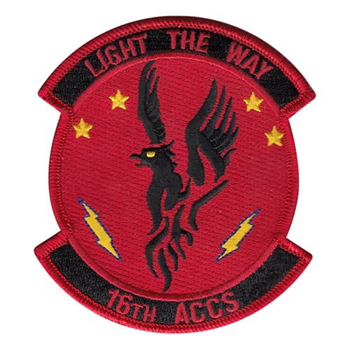 16 ACCS Robins AFB, GA U.S. Air Force Custom Patches