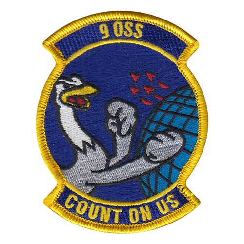 9 OSS Beale AFB, CA U.S. Air Force Custom Patches