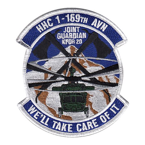 1-169 AVN U.S. Army Custom Patches