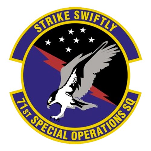 71 SOS Kirtland AFB U.S. Air Force Custom Patches