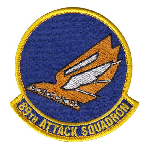 89 ATKS Ellsworth AFB, SD U.S. Air Force Custom Patches