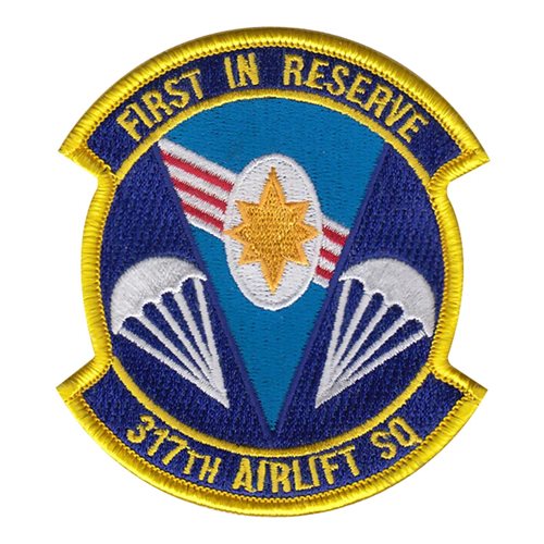 317 AS Charleston AFB U.S. Air Force Custom Patches