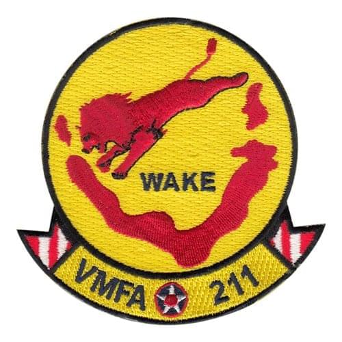 米海兵隊　VMFA-211  PVCパッチ VMFA-211 Custom Patches | Marine Fighter Attack Squadron 211
