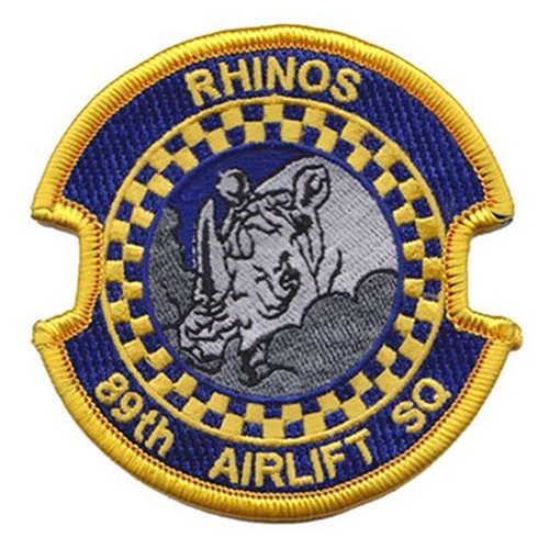 89 AS Wright-Patterson AFB U.S. Air Force Custom Patches