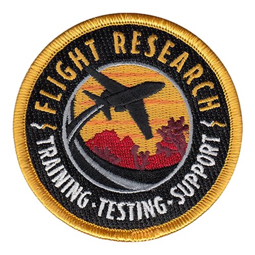 Flight Research Inc Corporate Custom Patches