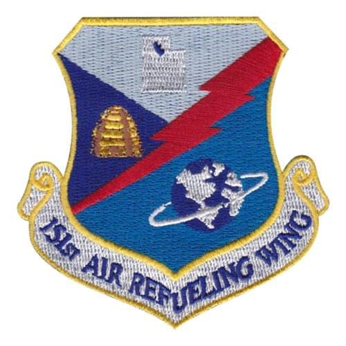 151 ARW ANG Utah Air National Guard U.S. Air Force Custom Patches