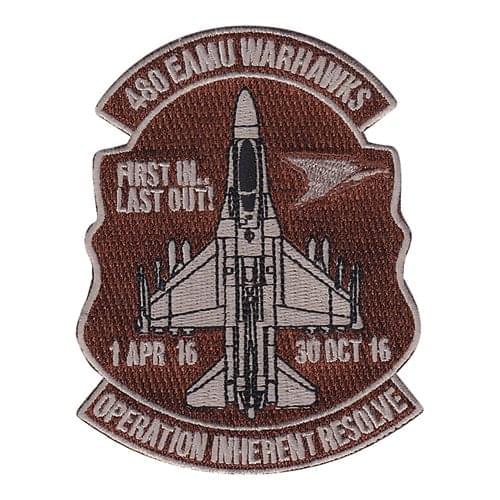 480 AMU Spangdahlem AB U.S. Air Force Custom Patches