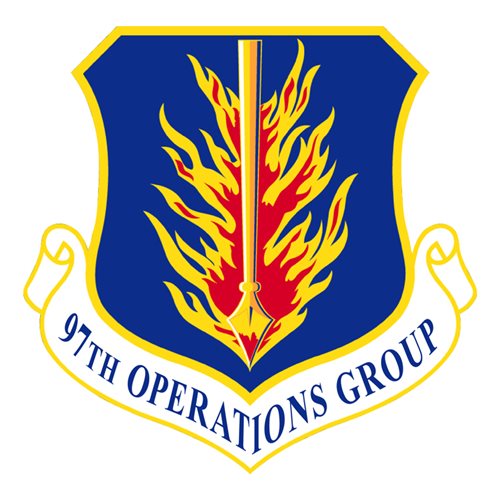 97 OG Altus AFB U.S. Air Force Custom Patches