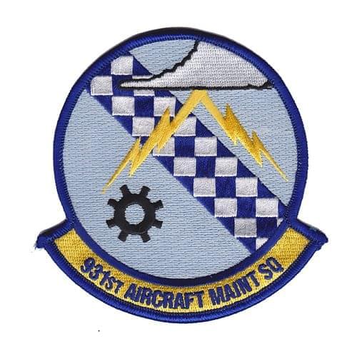 931 AMXS McConnell AFB U.S. Air Force Custom Patches
