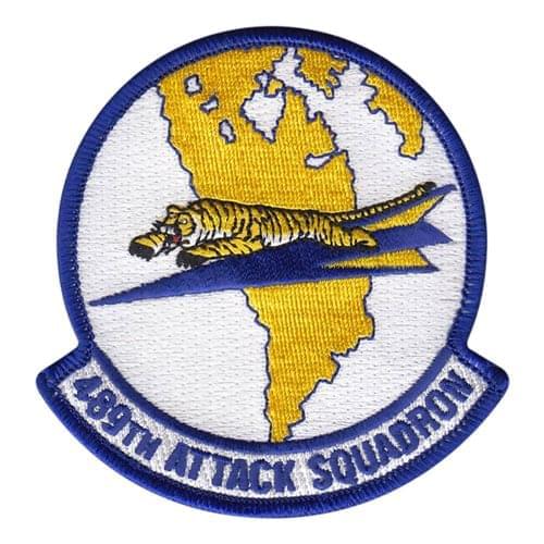 489 ATKS Creech AFB, NV U.S. Air Force Custom Patches