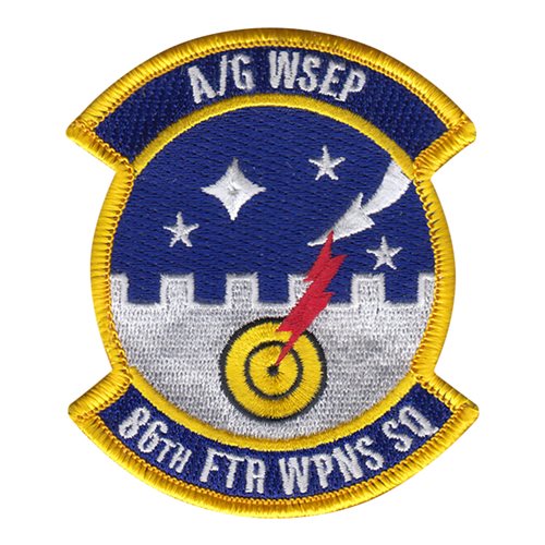 86 FWS Eglin AFB, FL U.S. Air Force Custom Patches