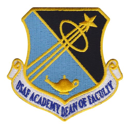 USAFA Dean of Faculty USAF Academy U.S. Air Force Custom Patches