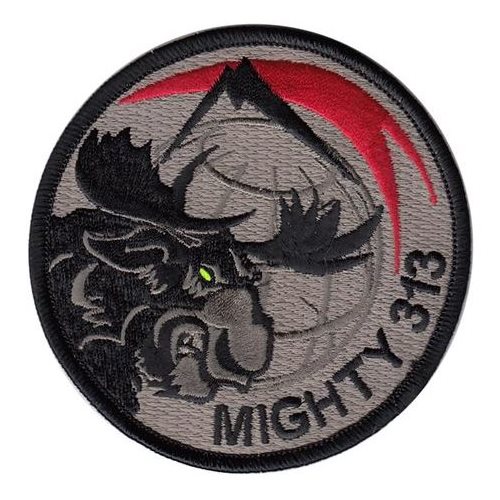 313 AS McChord AFB U.S. Air Force Custom Patches