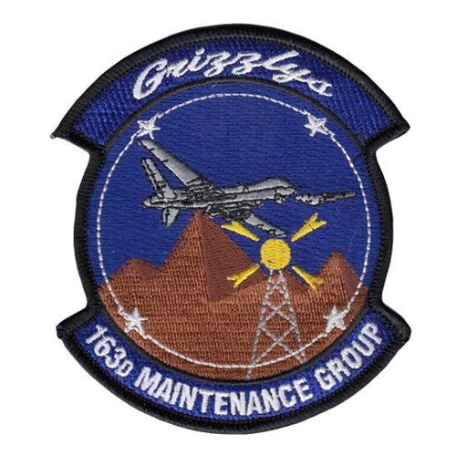 163 MXG ANG California Air National Guard U.S. Air Force Custom Patches