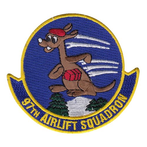 97 AS McChord AFB U.S. Air Force Custom Patches