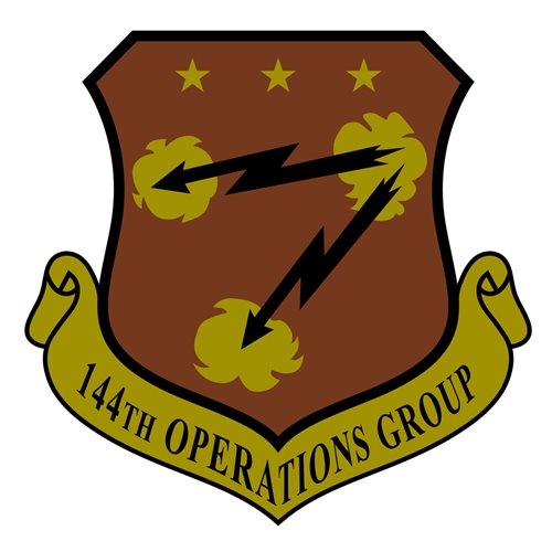 144 OG ANG California Air National Guard U.S. Air Force Custom Patches