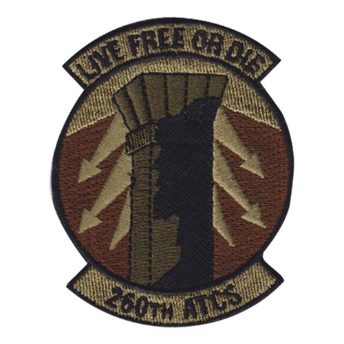 260 ATCS ANG New Hampshire Air National Guard U.S. Air Force Custom Patches