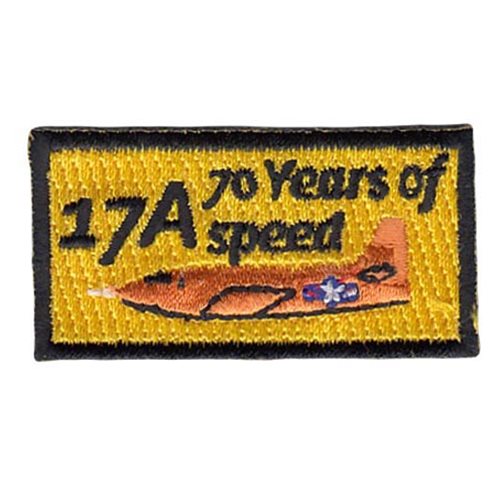 TPS CLASS 17A USAF Test Pilot School Classes Edwards AFB, CA U.S. Air Force Custom Patches