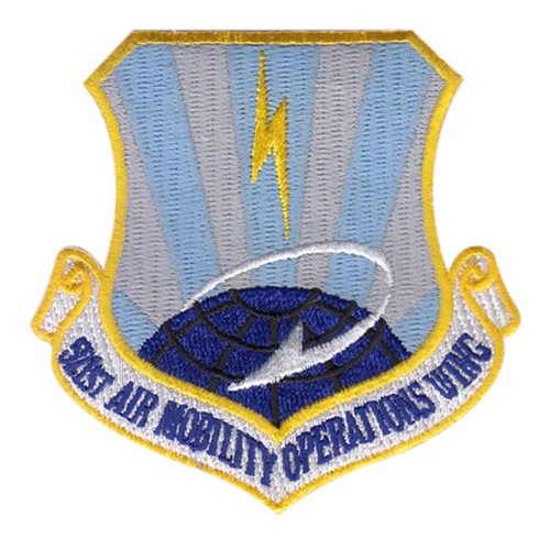 521 AMOW Ramstein AB U.S. Air Force Custom Patches