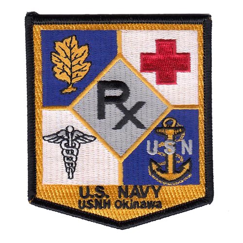 U.S. Naval Hospital U.S. Navy Custom Patches