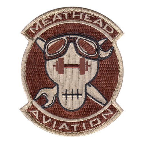 Meathead Aviation Flight Civilian Custom Patches