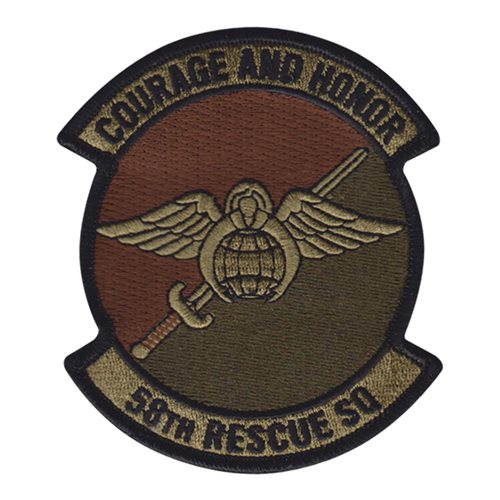 58 RQS Nellis AFB U.S. Air Force Custom Patches