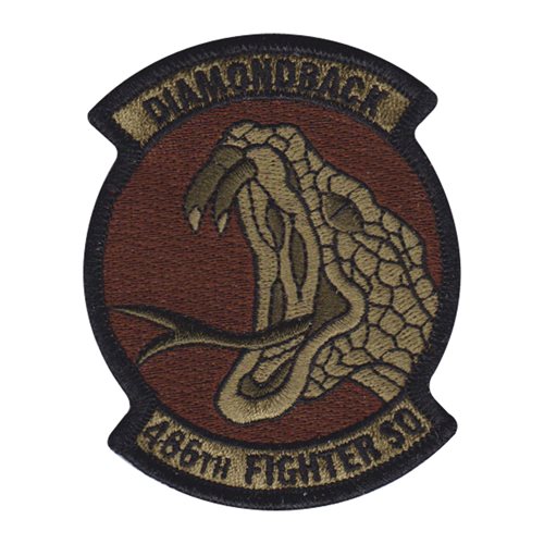 466 FS Hill AFB U.S. Air Force Custom Patches