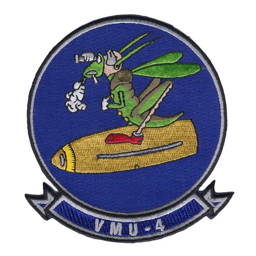 VMU-4 USMC Custom Patches