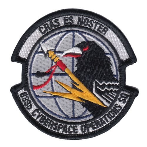833 COS Lackland AFB U.S. Air Force Custom Patches