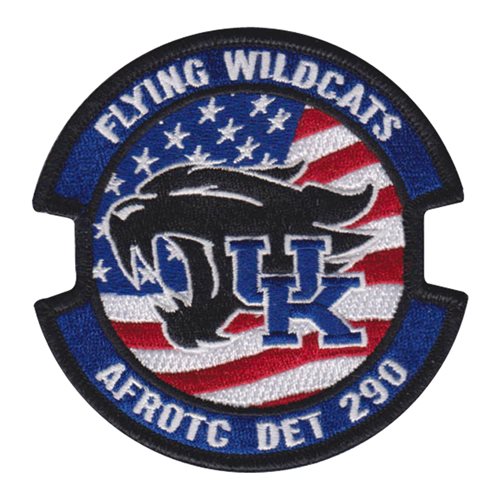 AFROTC Det 290 University of Kentucky Air Force ROTC ROTC and College Patches Custom Patches