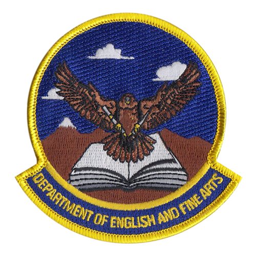 USAFA English Department USAF Academy U.S. Air Force Custom Patches