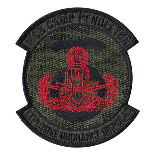 MCB EOD U.S. Marine Corps Custom Patches