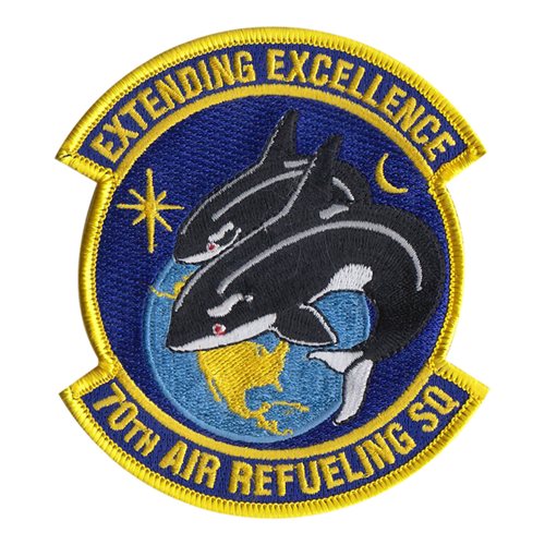 70 ARS Travis AFB U.S. Air Force Custom Patches