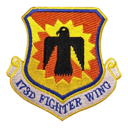 173 FW ANG Oregon Air National Guard U.S. Air Force Custom Patches
