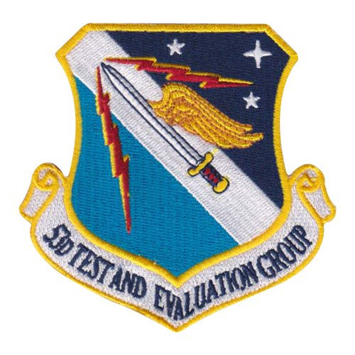 53 TEG Nellis AFB U.S. Air Force Custom Patches